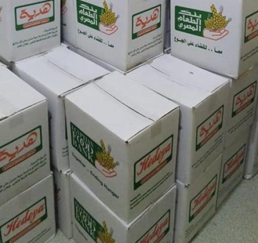توزيع 400 كرتونة من ”بنك الطعام” على الأسر الفقيرة بجنوب سيناء