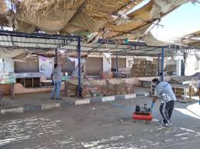 اغلاق سوق الخضار بمدينة القصير 