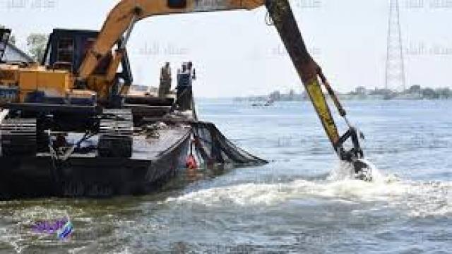 حملة لازالة الاقفاص السمكية من نهر النيل بكفر الشيخ