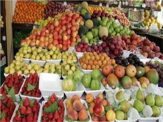 أسعار الفاكهة بسوق العبور اليوم الاثنين