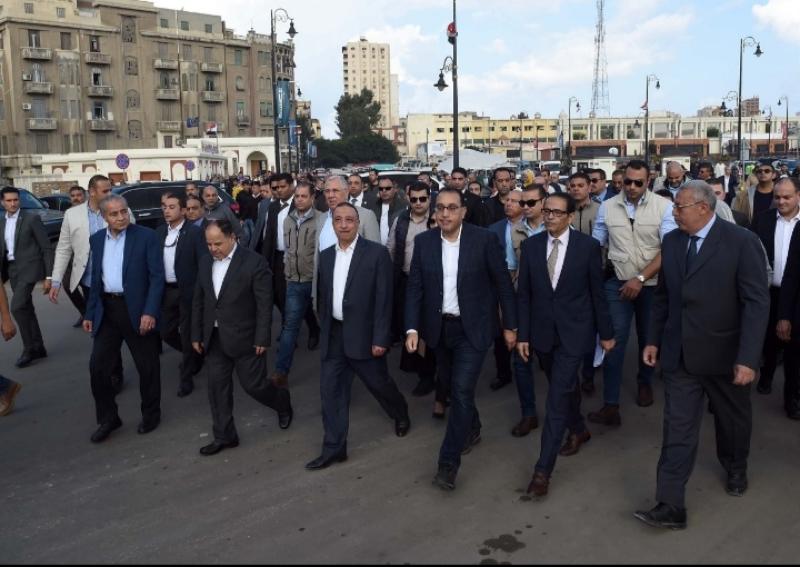 رئيس الوزراء من الأسكندرية العمل في الموانئ على قدم وساق لخروج كل السلع والبضائع للأسواق