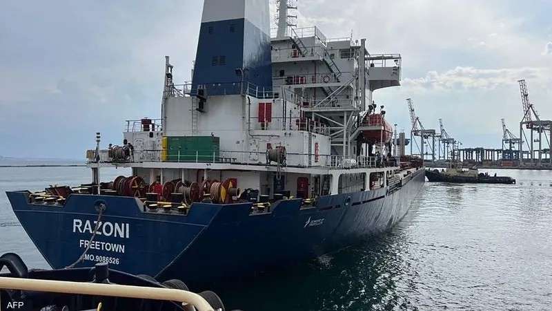 3 سفن محملة بالحبوب تغادر مواني أوكرانيا بينهم شحنة مصرية