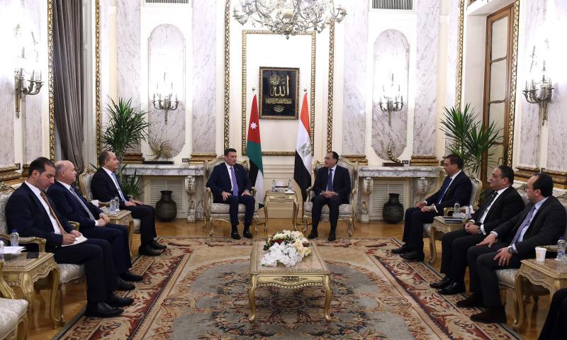 «مدبولي» لـ«رئيس النواب الأردني»: نتطلع لترجمة المشروعات المنبثقة عن آلية التعاون الثلاثي