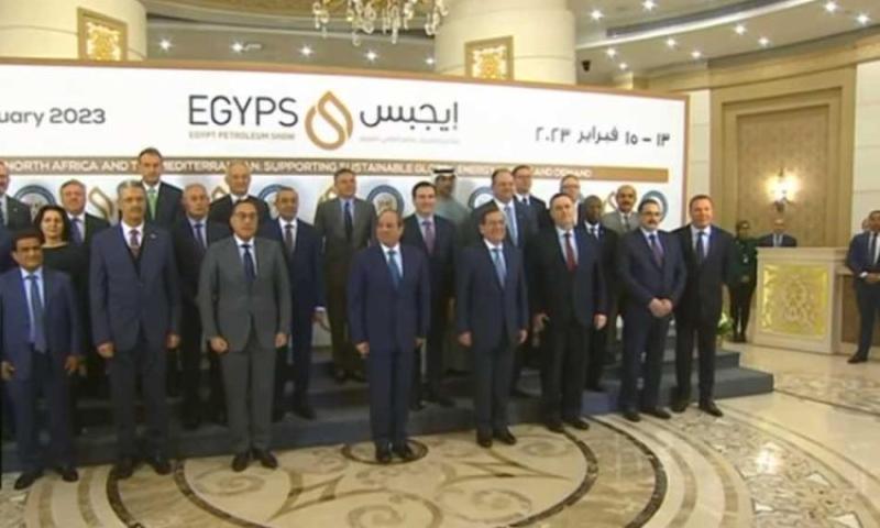 السيسي يفتتح معرض مصر الدولي للبترول «إيجبس 2023»
