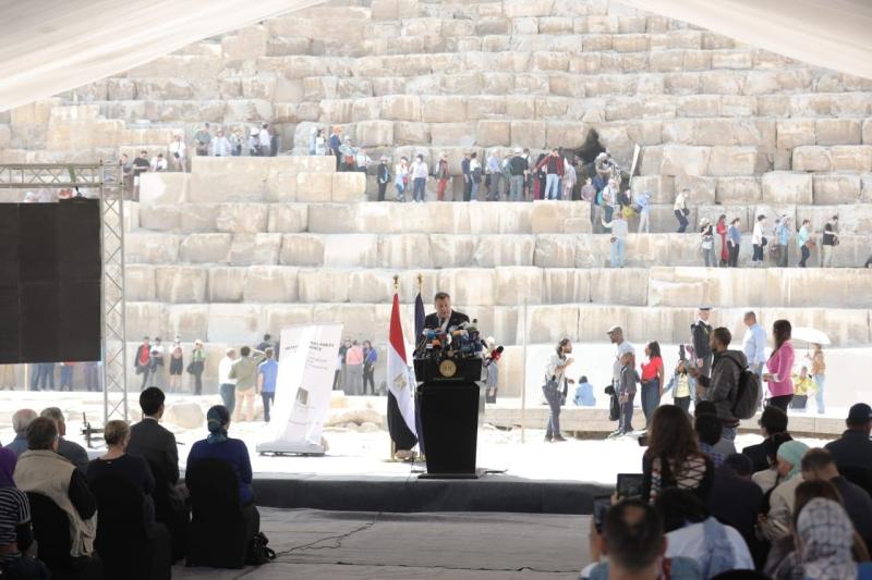«السياحة» تعقد مؤتمرًا عالميًا للإعلان عن تفاصيل كشف «الهرم الأكبر»
