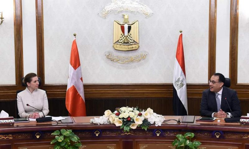 رئيسا وزراء مصر والدنمارك
