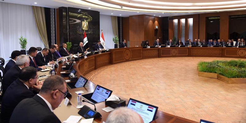 اجتماع رئيسا وزراء مصر والعراق