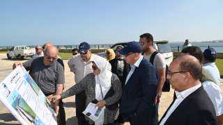 وزير الري يتفقد مشروعات حماية الشواطئ بالإسكندرية لمواجهة آثار تغير المناخ