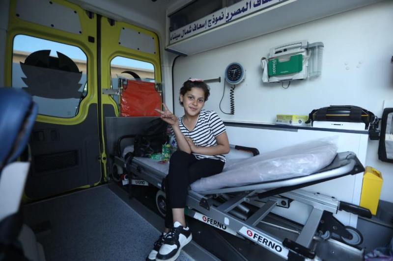 «الصحة»: استقبال 12 طفلاً فلسطينيًا من مصابي السرطان عبر معبر رفح لتلقي العلاج
