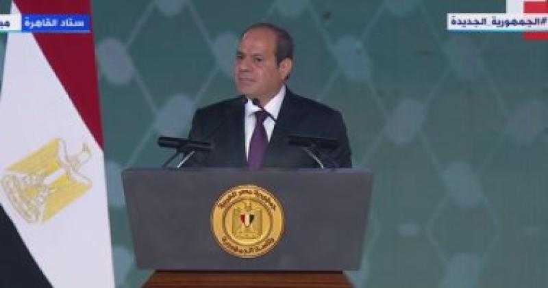 «السيسي»: مصر أساس دعم نضال الشعب الفلسطينى.. وبذلنا جهودًا صادقة لعدم تصعيد حرب غزة