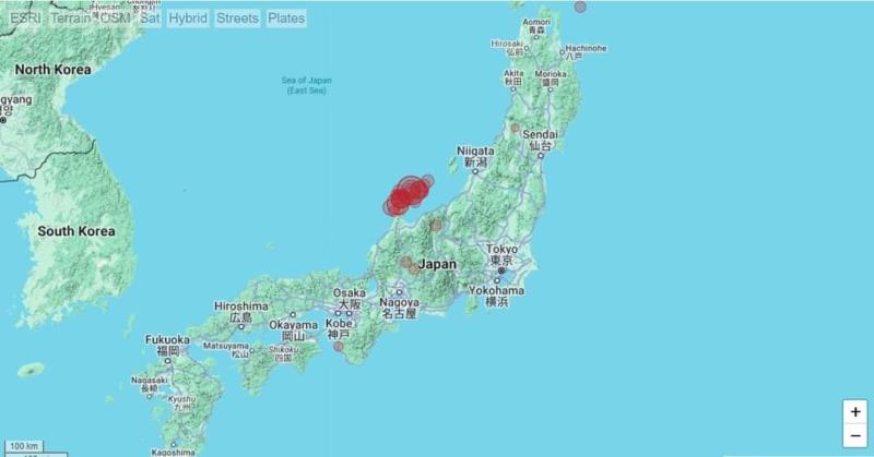 زلزال قوى يضرب اليابان.. تفاصيل