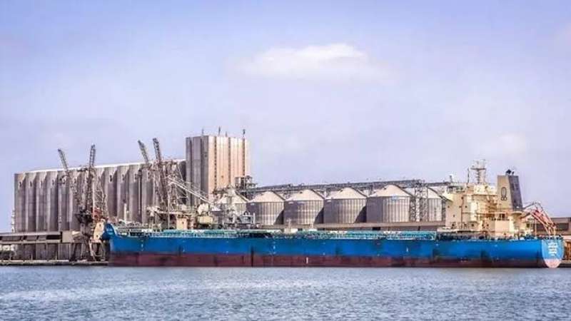 مصر تتسلم 52 ألف طن قمح من روسيا عبر ميناء دمياط البحري