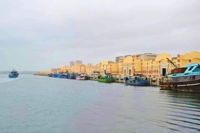 ميناء صيد متكامل بمدينة رشيد 