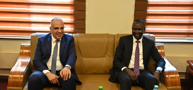 تعاون بين مصر وجنوب السودان فى الكهرباء والصحة والتعليم والنقل والموارد المائية والري