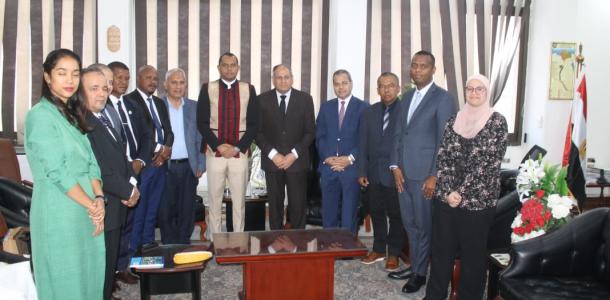 وزير الزراعة بمدغشقر يشيد بدور مصر في تعزيز التعاون الزراعي مع إفريقيا