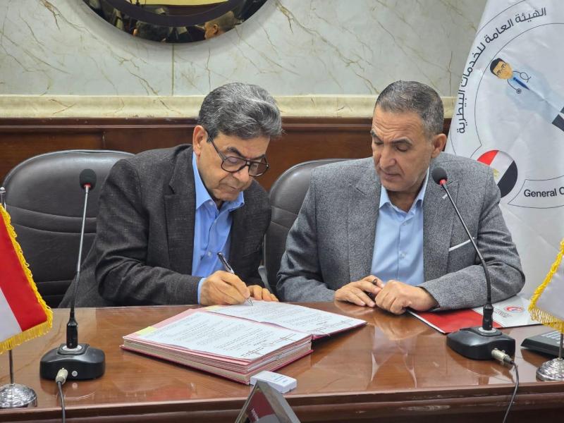 «الخدمات البيطرية»و«الأطباء البيطريين» يوقعان برتوكول جديد لتنمية المهارات والنهوض بالثروة الحيوانية