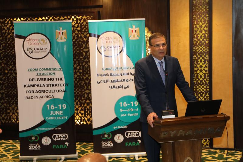 افتتاح فعاليات ورشة العمل الأولى لتنفيذ إعلان كمبالا للبحث والتطوير الزراعي في أفريقيا