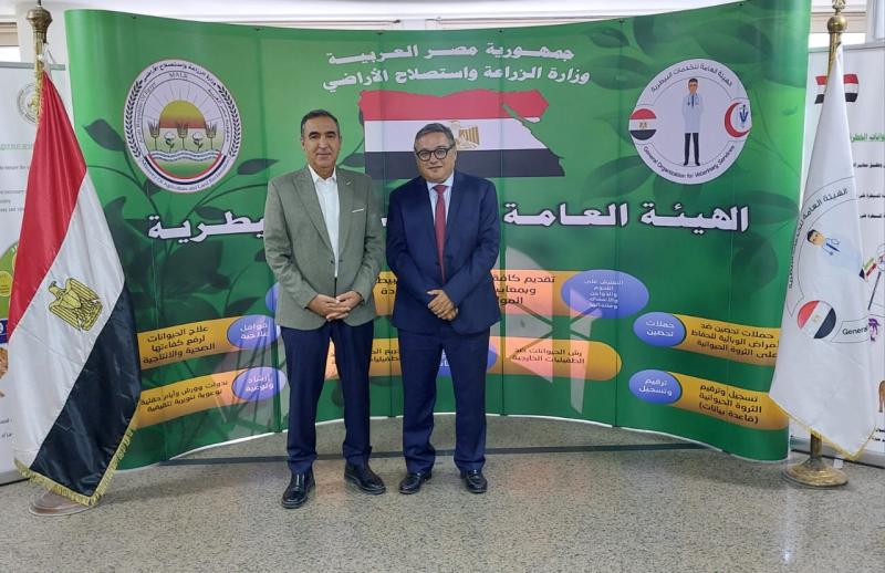 مباحثات مصرية فرنسية للتعاون الفني والرقابة على المنتجات ذات الأصل الحيواني