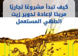 الزيوت الغذائية  المستعملة .. من خطرٍ صامت إلى ثروة مستدامة
