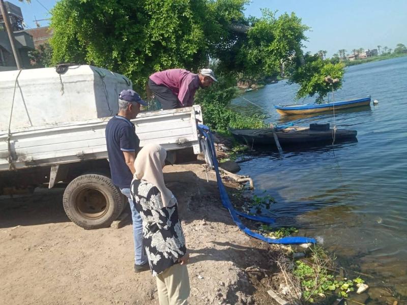 ”الثروة السمكية” يطلق آلاف الوحدات من الزريعة في نهر النيل والبحيرات