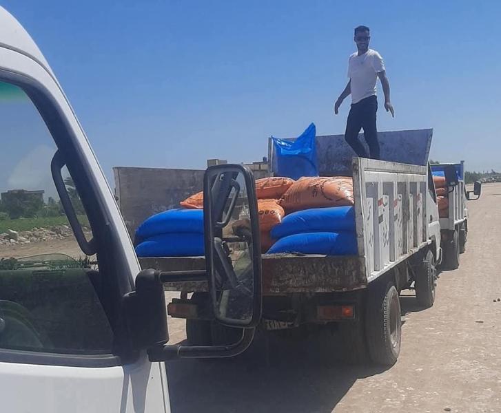 قبل تهريبها للأسواق.. ضبط 11 طن سماد مدعوم بكفر الشيخ