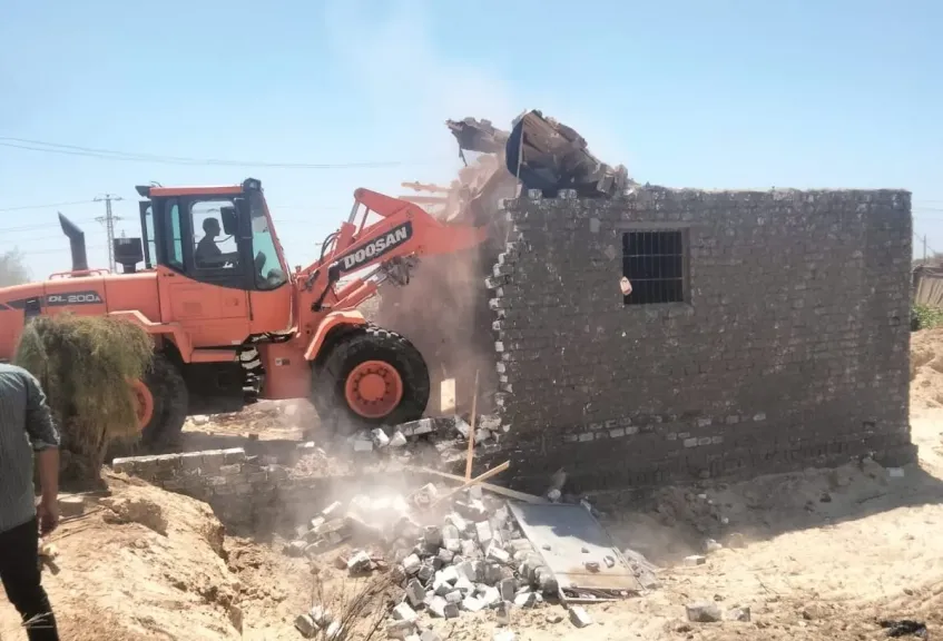 إجراءات قانونية ضد 140 مخالفة بناء زراعية