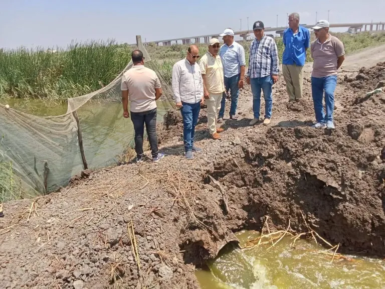 إزالة مزرعة سمكية مخالفة على مساحة ١٠ أفدنة بالشرقية