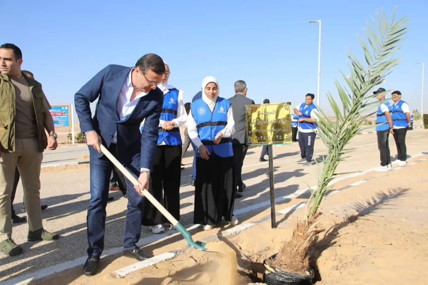انطلاق المرحلة الرابعة من المبادرة الرئاسية لزراعة 100 مليون شجرة انطلاق المرحلة الرابعة من المبادرة الرئاسية لزراعة 100 مليون شجرة