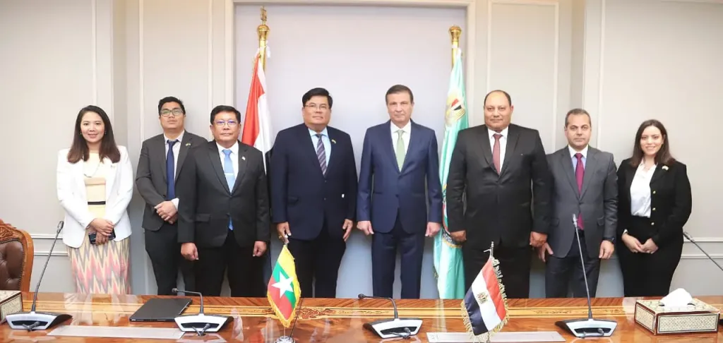 مصر وميانمار توقعان مذكرة تفاهم لتعزيز الأمن الغذائي مصر وميانمار توقعان مذكرة تفاهم لتعزيز الأمن الغذائي