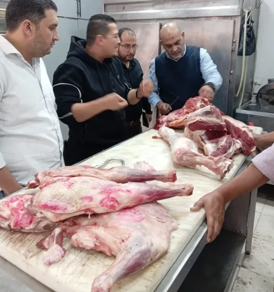 ضبط 74 طن لحوم فاسدة داخل ثلاجة بالقليوبية