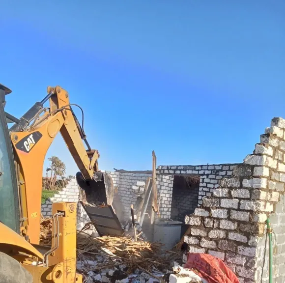 إزالة 196 حالة تعدٍ على الأراضي الزراعية في سوهاج