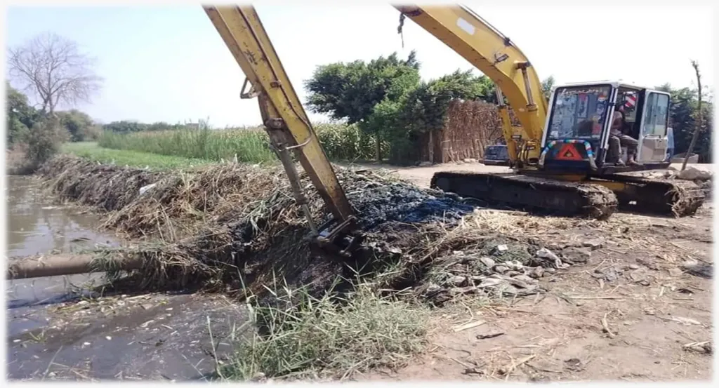 الزراعة: إزالة 100 حالة تعدٍ واستمرار تطهير المساقي وطرح منتجات مخفضة