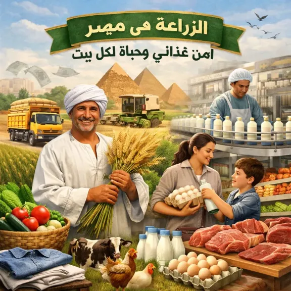 الزراعة في مصر ليست مجرد فدان ومحصول.. بل أمن غذائي وحياة يومية لكل بيت