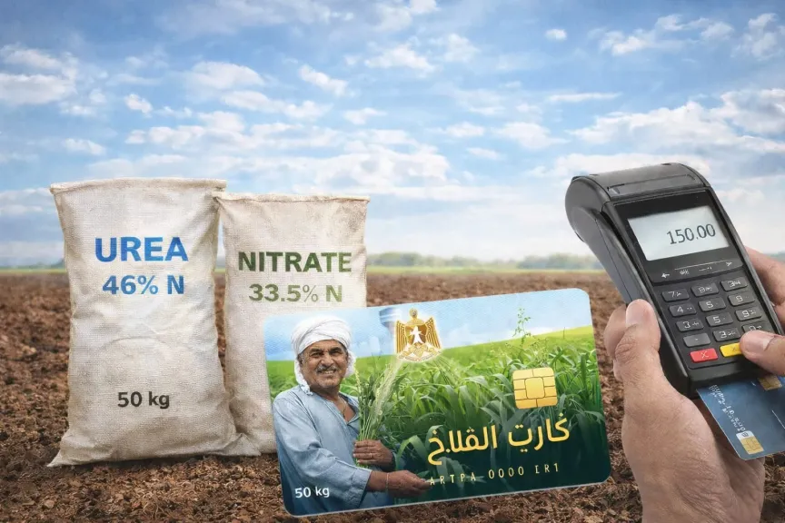 تحريك أسعار الأسمدة المدعمة وتطبيق الدفع الإلكتروني بدءًا من فبراير 2026