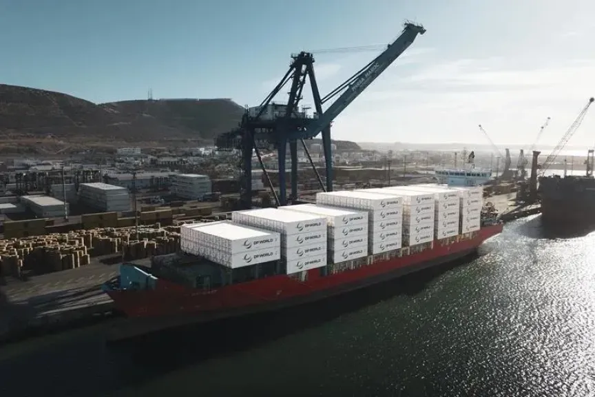 ممر بحري أخضر يربط مزارع المغرب بلندن وأنتويرب في رحلة أسبوعية