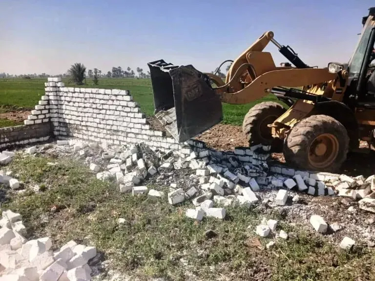 وكيل زراعة سوهاج: إزالة 7 تعديات على الأراضي الزراعية