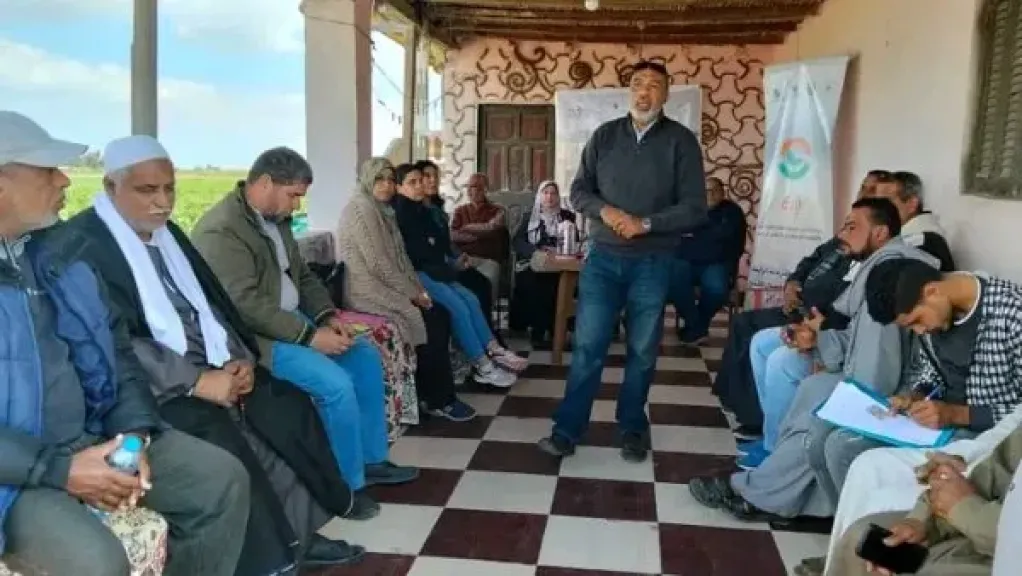 زراعة الإسماعيلية تنفذ مدرسة حقلية للقمح بجلبانة