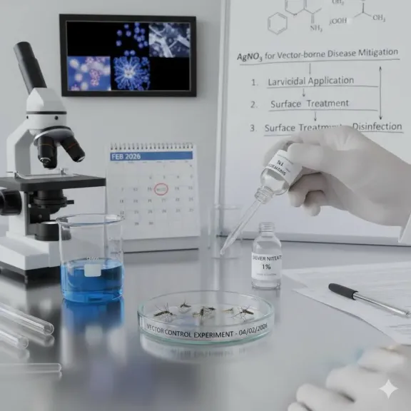 نترات الفضة النانوية ثورة جديدة في مكافحة الآفات
