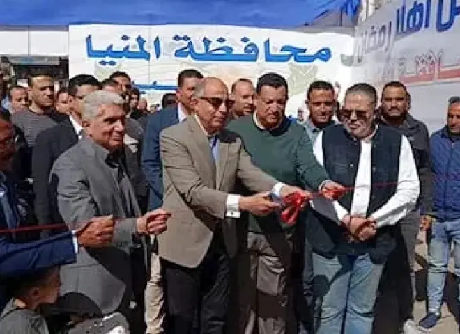 المنيا تطلق 144 منفذًا.. انتشار واسع لمعارض وشوادر أهلاً رمضان