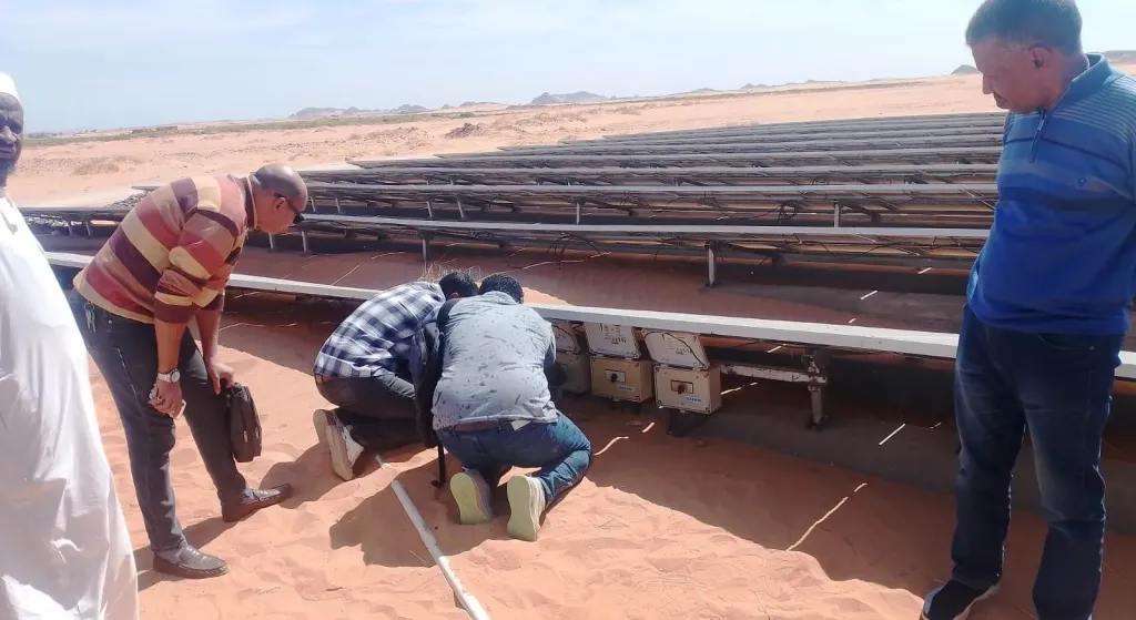 خور قندى.. تسليم 7 آبار لزراعة 3 آلاف فدان