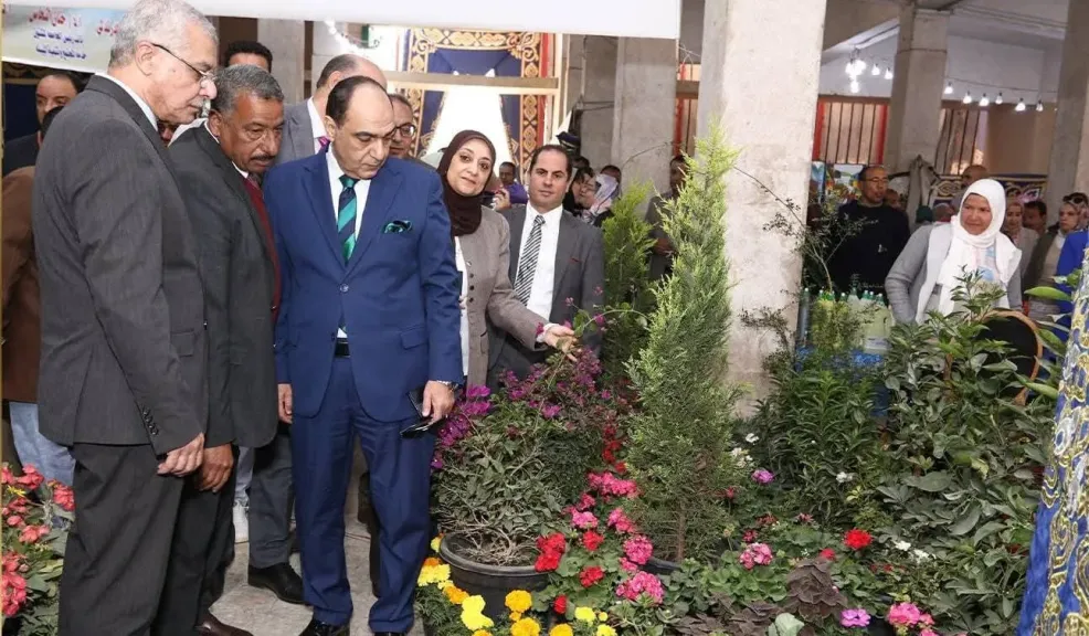 انطلاق المهرجان السنوي للكليات المنتجة في جامعة الزقازيق