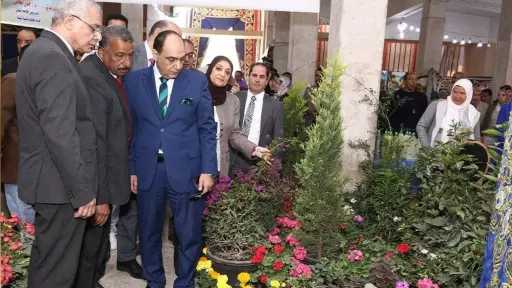 انطلاق المهرجان السنوي للكليات المنتجة في جامعة الزقازيق