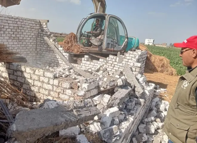 إزالة 50 حالة تعدي وتطهير 47 مسقى ومصرف خلال النصف الثاني من فبراير