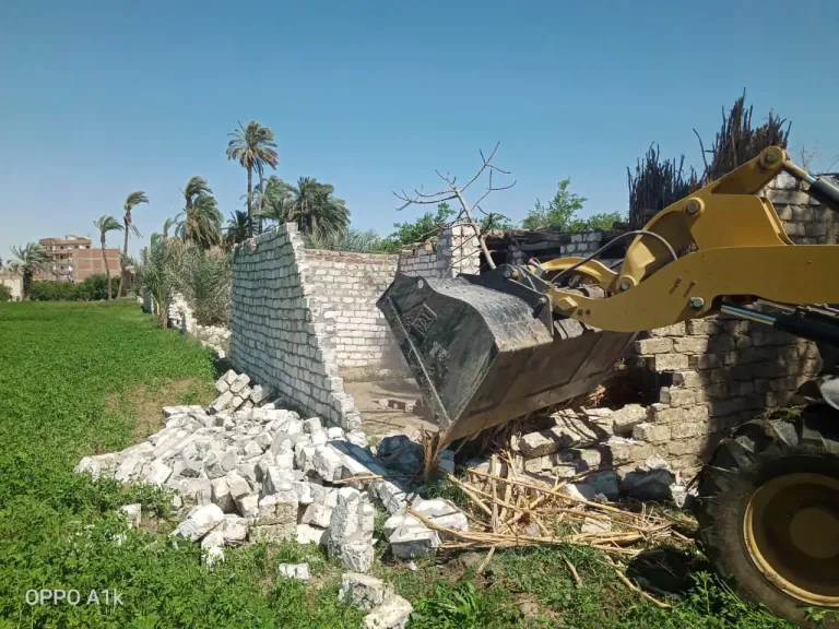 زراعة الغربية تكشف ضبط مخالفات البناء على الأراضي الزراعية