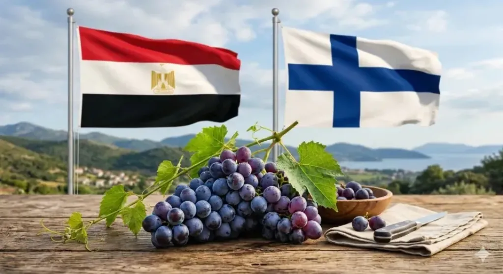 صادرات العنب المصري لأوروبا تكتسح فنلندا