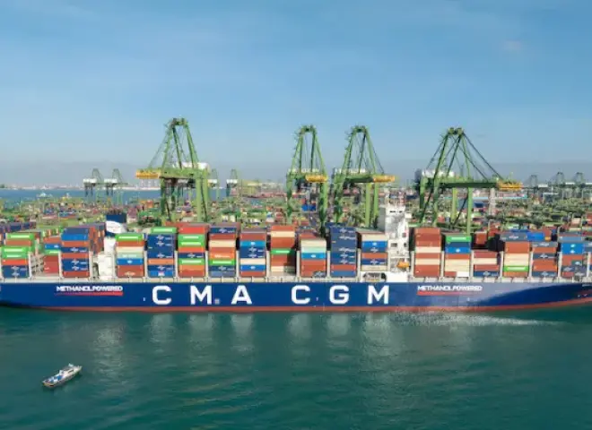 CMA CGM العالمية للنقل تلتف حول هرمز لتأمين إمدادات الخليج