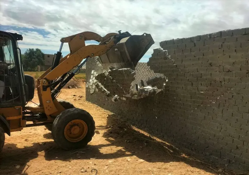 إزالة 2316 حالة تعدٍ على أملاك الدولة والأراضي الزراعية بسوهاج