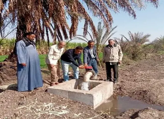 الزراعة: تجهيز محطتين مطورتين للري الحقلي بقنا لخدمة مزارعي قصب السكر