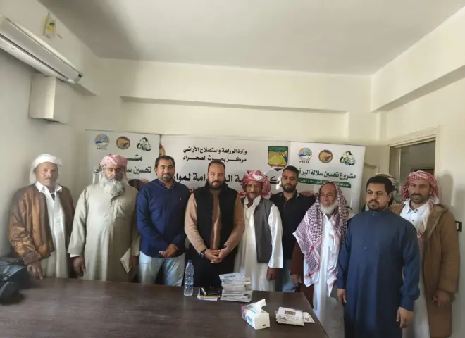 بحوث الصحراء يدعم مربي الأغنام في مطروح بسلالات جديدة من البرقي