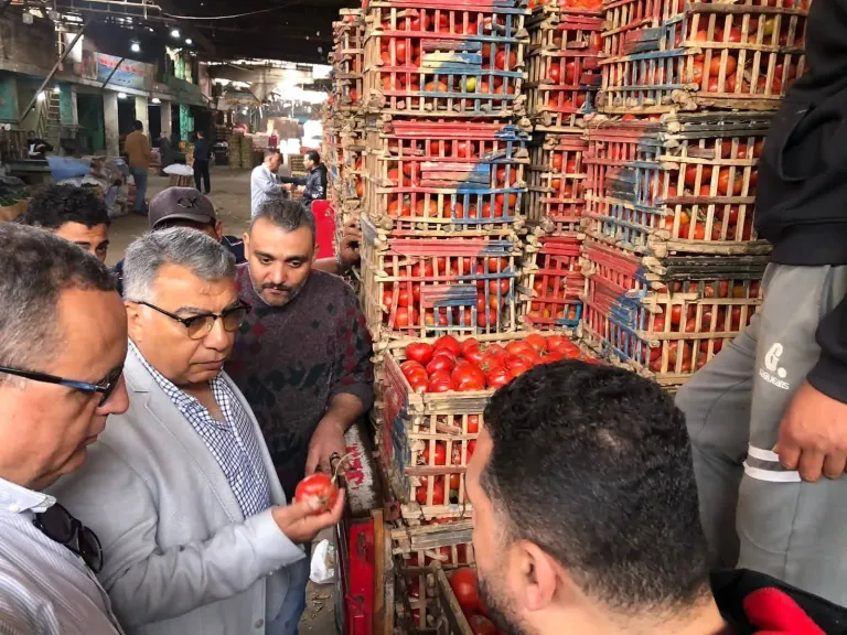 جولة مفاجئة لمحافظ الدقهلية في سوق الجملة لكشف حقيقة أسعار الخضروات